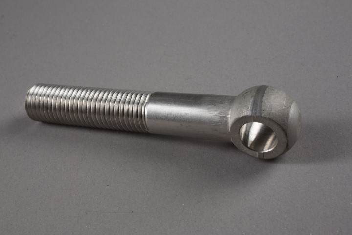 Lot De 10 Pitons à Vis Œillet 3/8" X 2-1/2" - Œillet De 3/4" - Acier Forgé Galvanisé - Pour Fixations Solides Extérieur